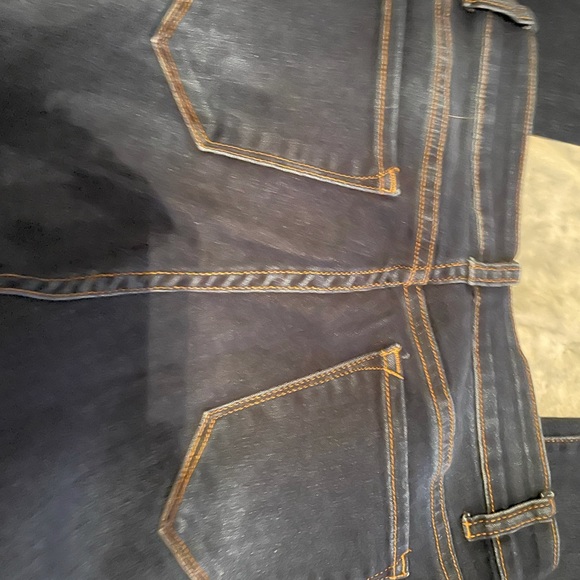 Fashion Nova Dark Blue Jeans - Picture 3 of 3